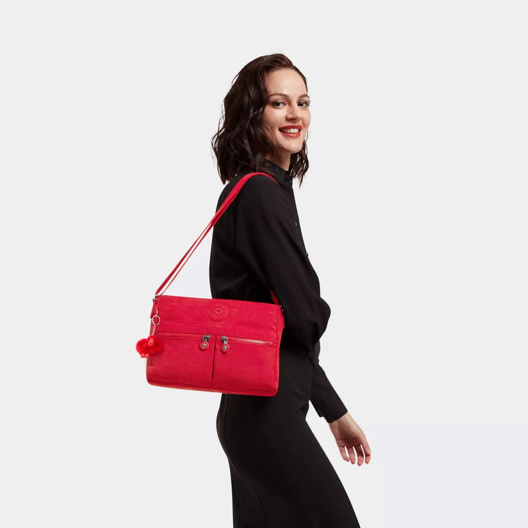 Kipling New Angie Crossbody Bag - Black Noir