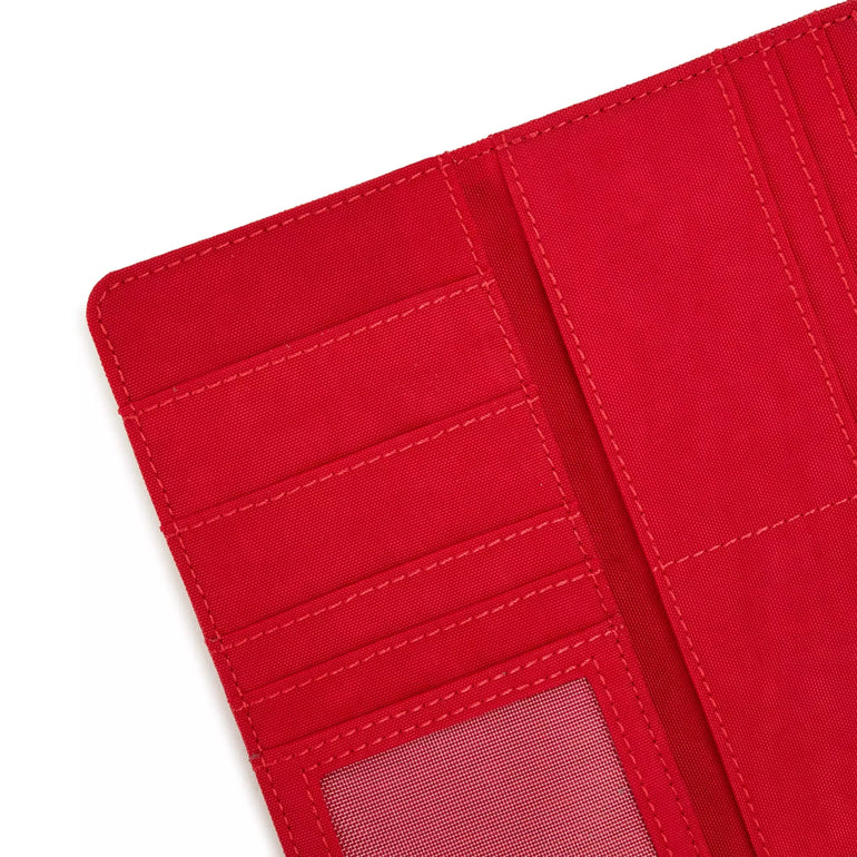 Kipling Money Land Snap Wallet - Red Rouge