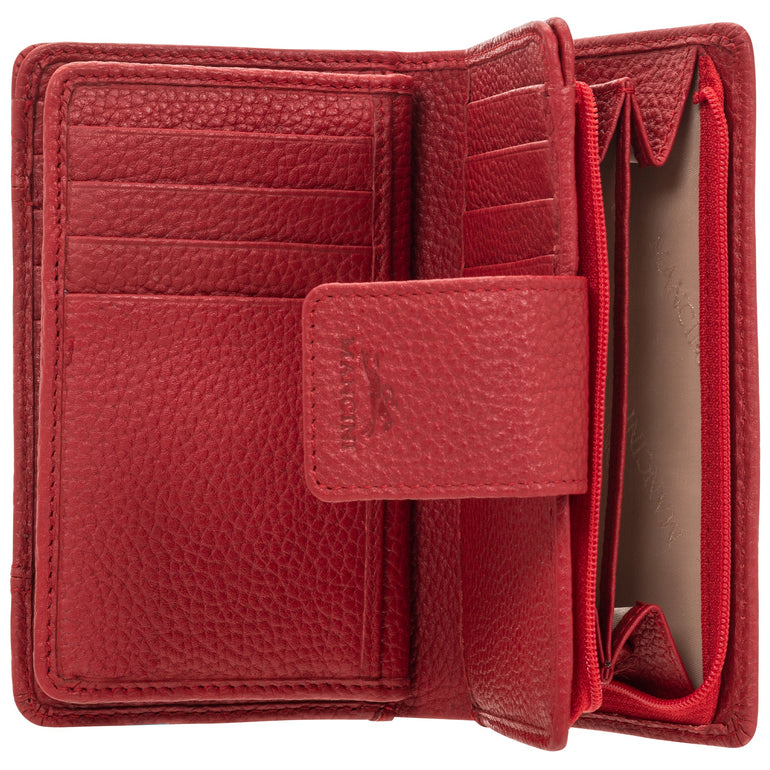 Mancini PEBBLE RFID Medium Clutch Wallet