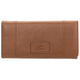 Mancini PEBBLE RFID Trifold Wallet - Camel