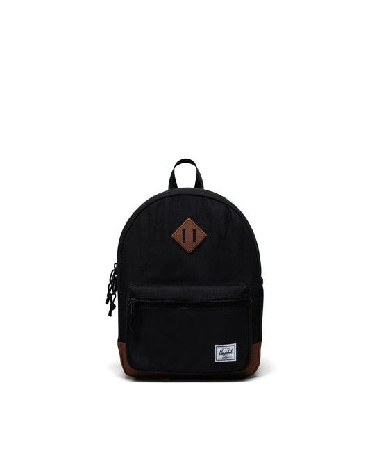 Herschel Heritage Kids Backpack - Black/Saddle Brown