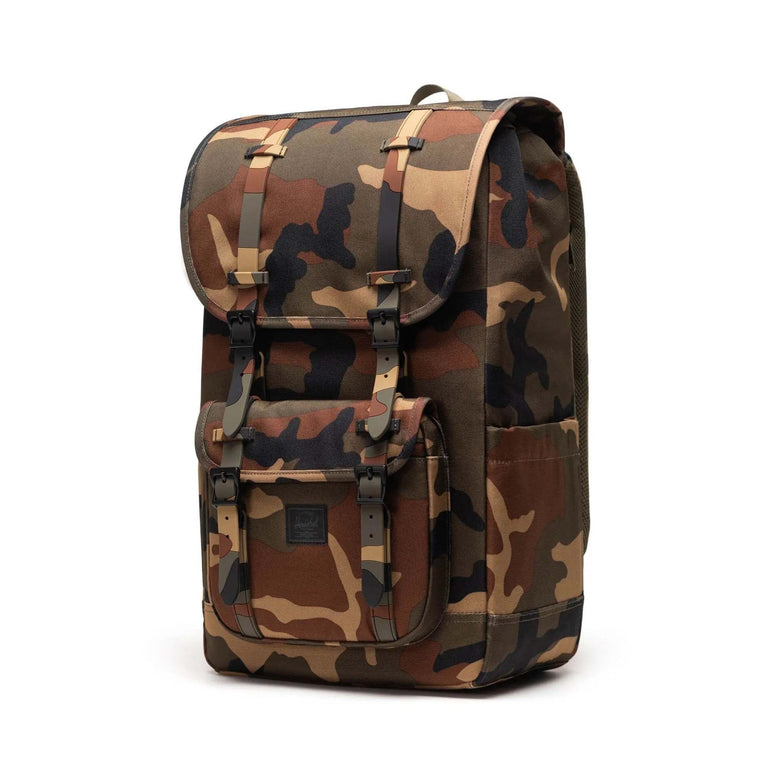 Herschel Little America Backpack - Woodland Camo/Black Label