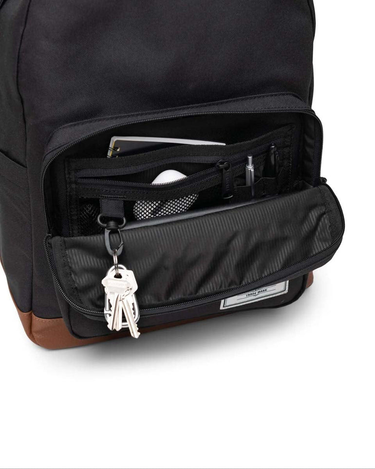 Herschel Pop Quiz Backpack - Black/Tan