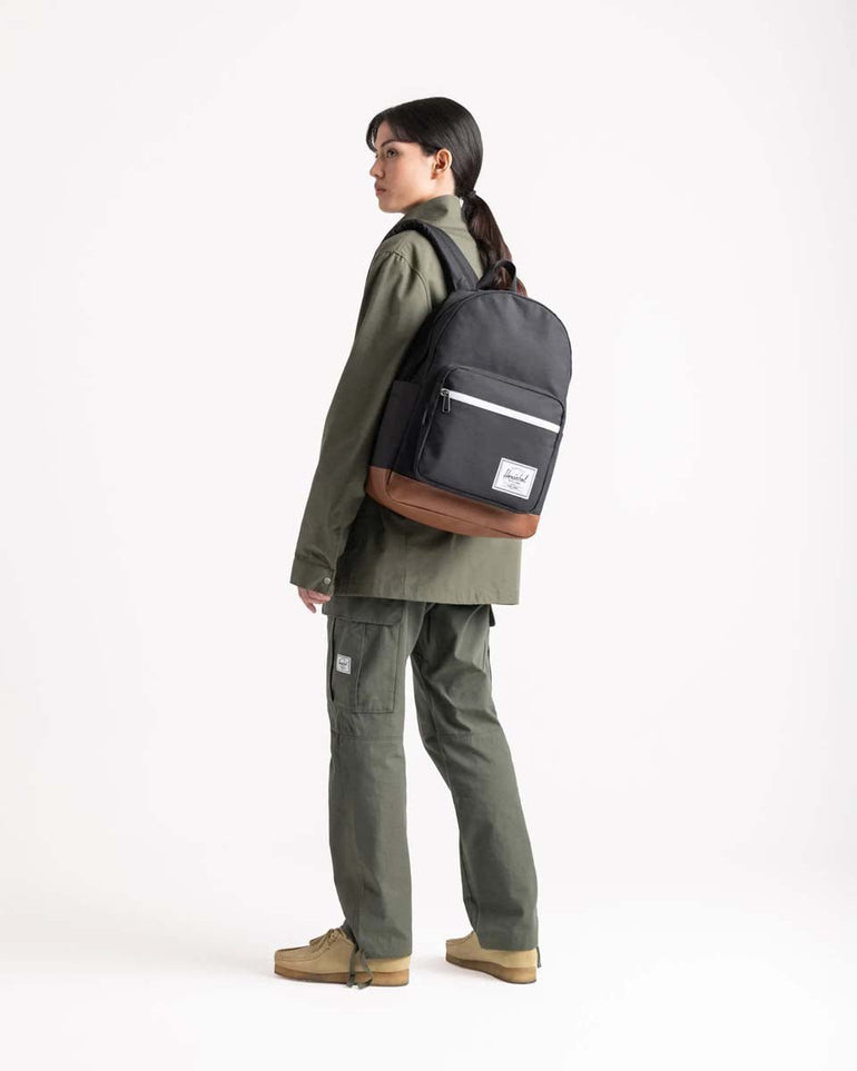 Herschel Pop Quiz Backpack - Black/Tan