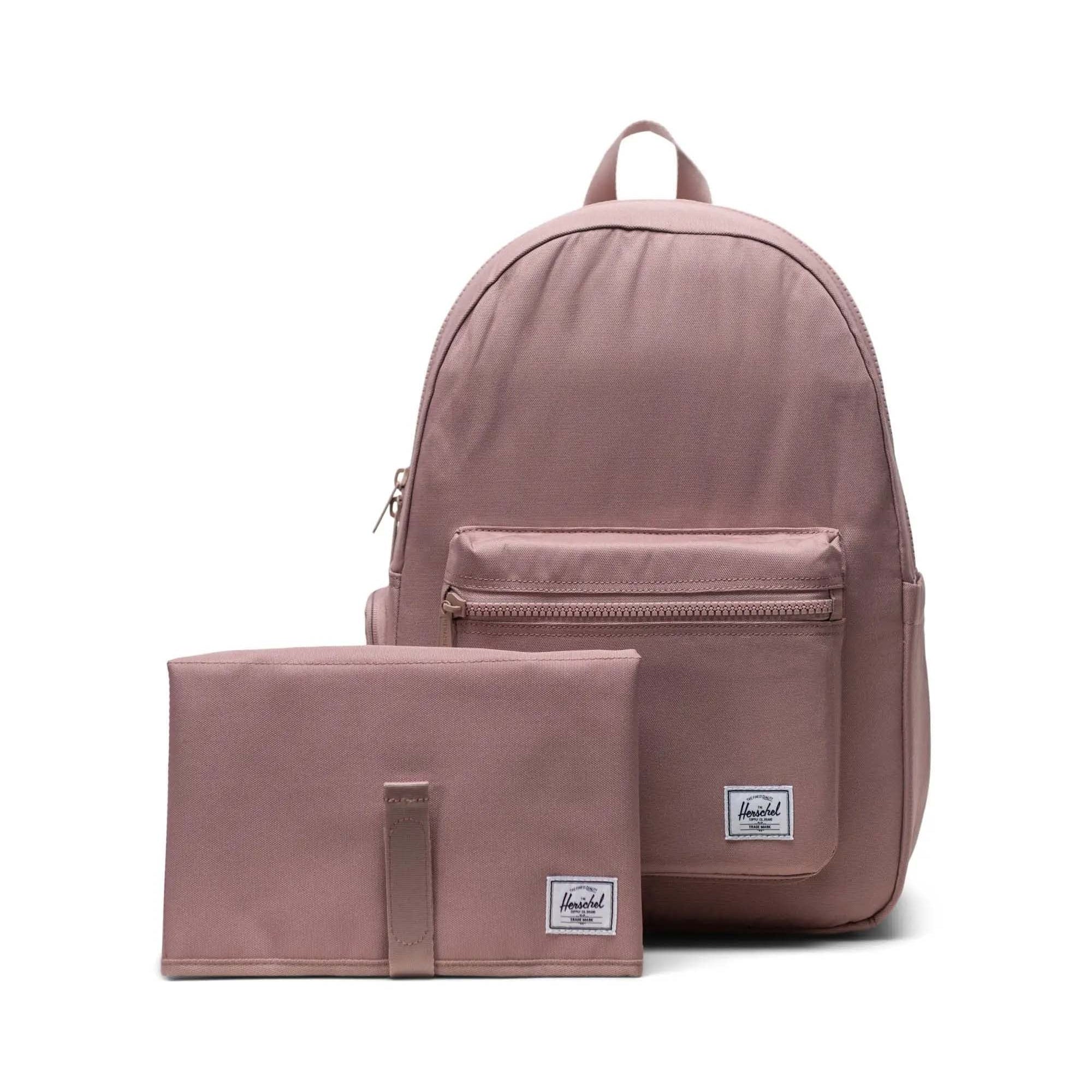 Herschel Settlement Backpack Diaper Bag - Ash Rose