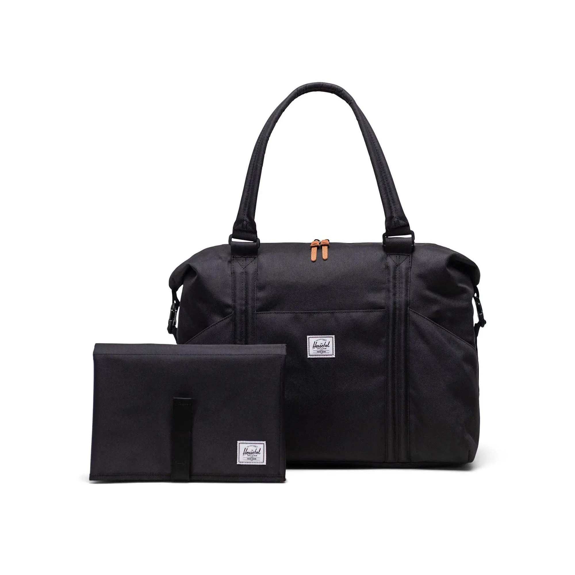 Herschel Strand Duffle Diaper Bag - Black