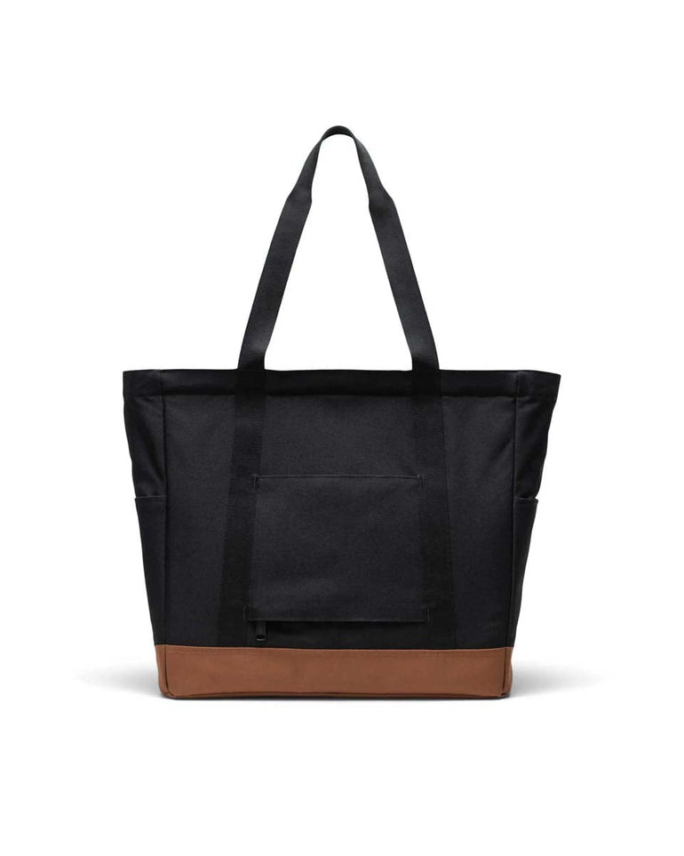 Herschel Heritage Tote - Black/Saddle Brown