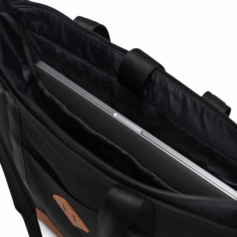 Herschel Heritage Tote - Black Diamond/Black