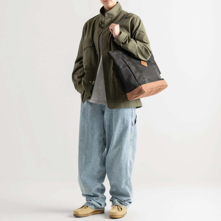 Herschel Heritage Tote - Black Diamond/Black
