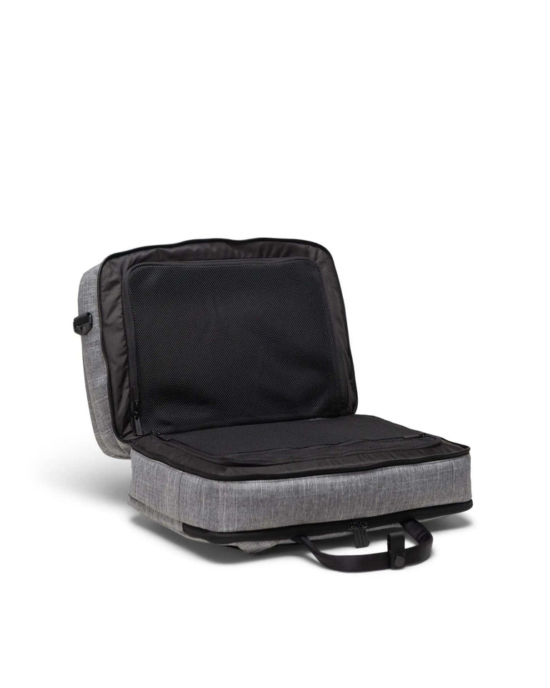 Bowen Convertible Travel Duffle Tech - Raven Crosshatch