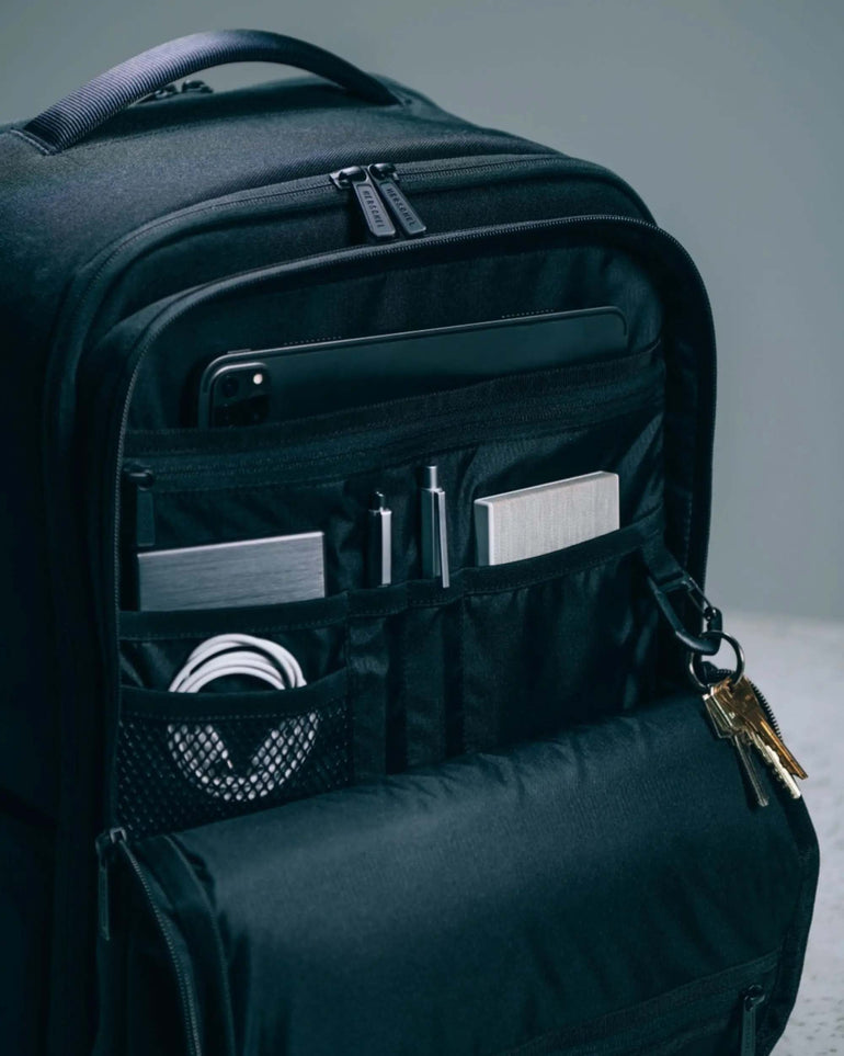 Herschel Kaslo Travel Backpack Tech - Raven Crosshatch