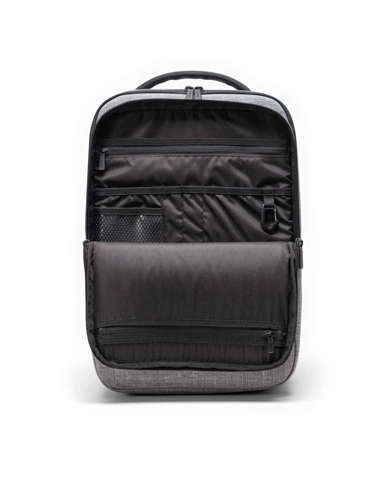 Herschel Kaslo Travel Backpack Tech - Raven Crosshatch