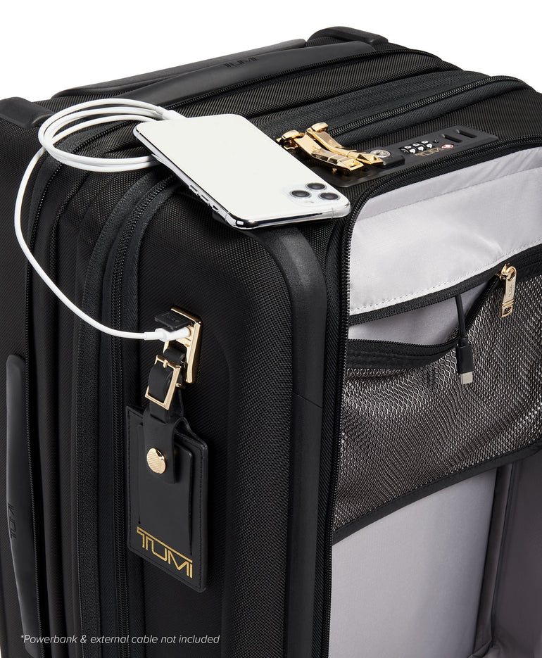 Tumi Alpha International Dual Access 4 Wheeled Carry-On Luggage