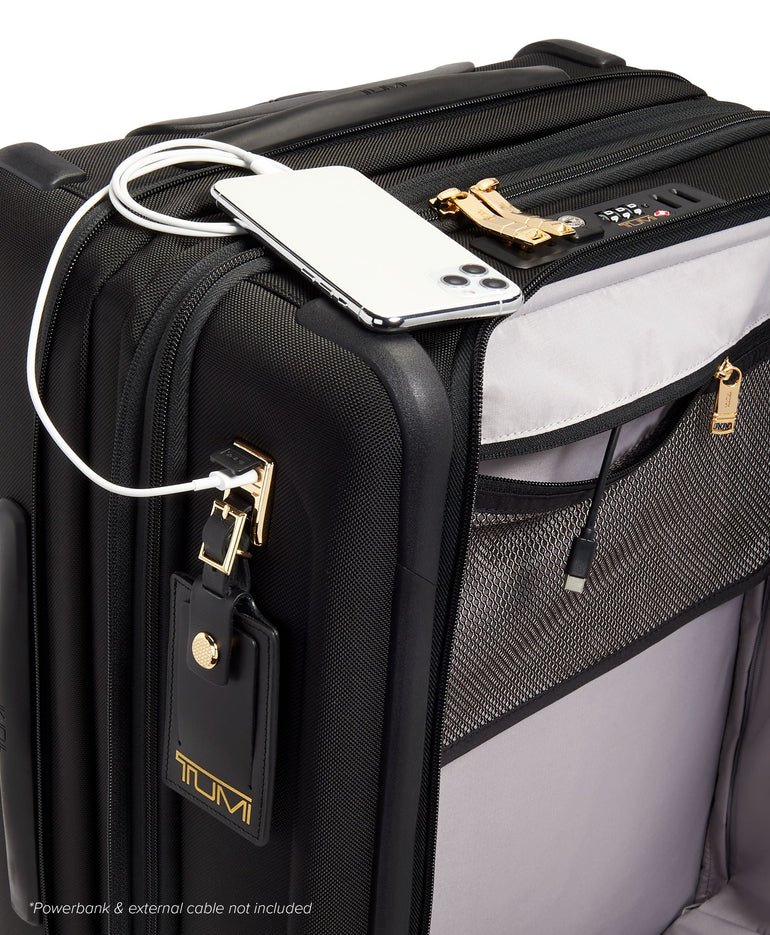 Tumi Alpha Continental Dual Access 4 Wheeled Carry-On Luggage