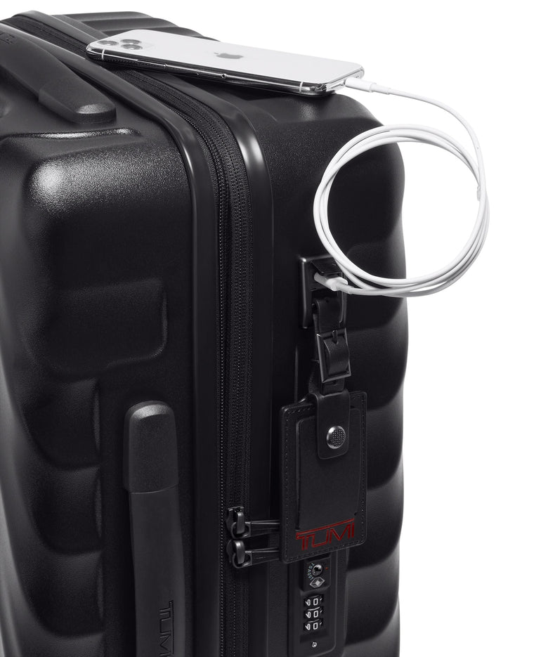 Tumi 19 Degree International Expandable 4 Wheeled Carry-On Luggage - Textured Finish