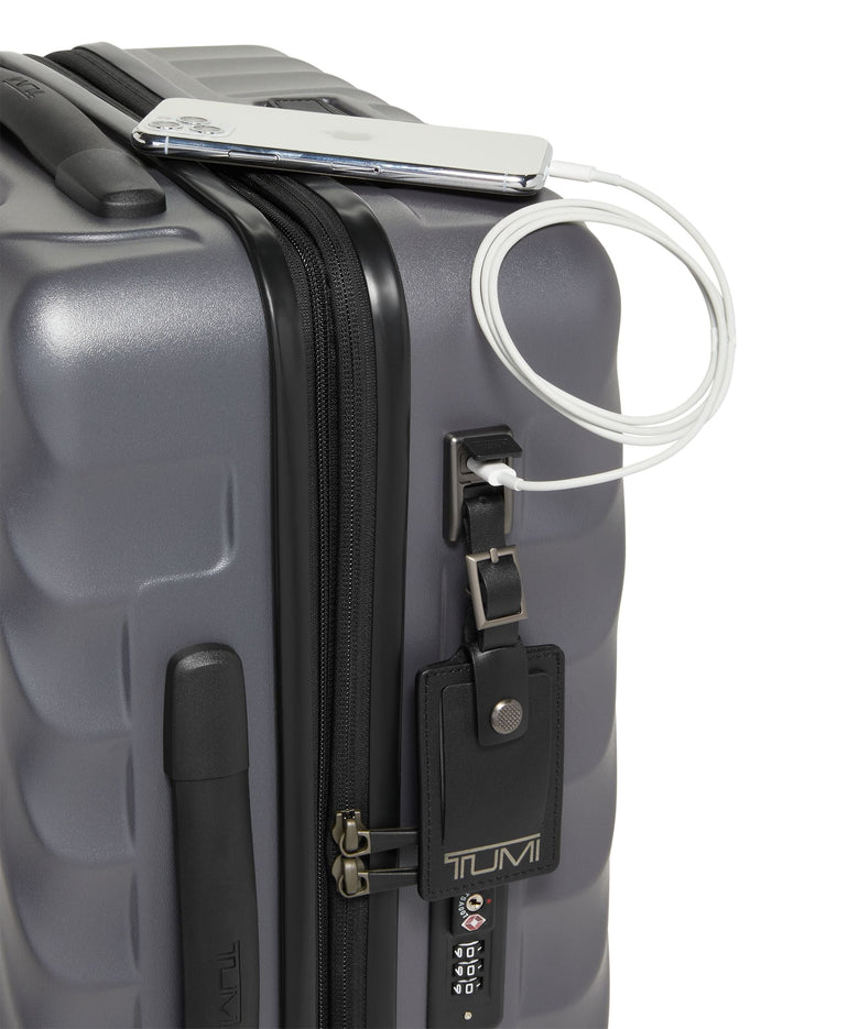 Tumi 19 Degree International Expandable 4 Wheeled Carry-On Luggage - Textured Finish