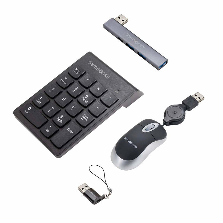 Samsonite Travel Accessories 4 Piece Tech Set