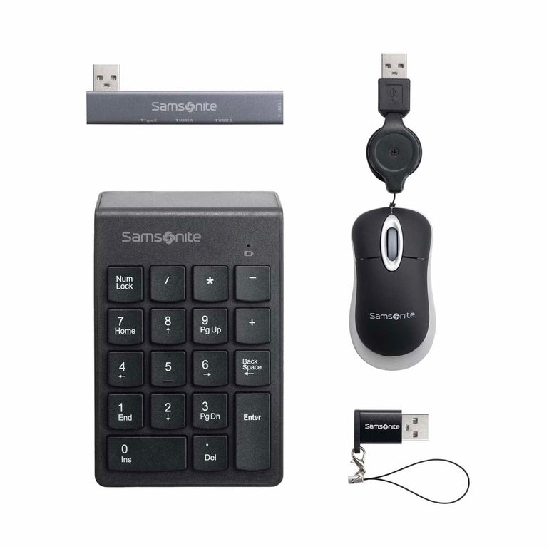 Samsonite Travel Accessories 4 Piece Tech Set