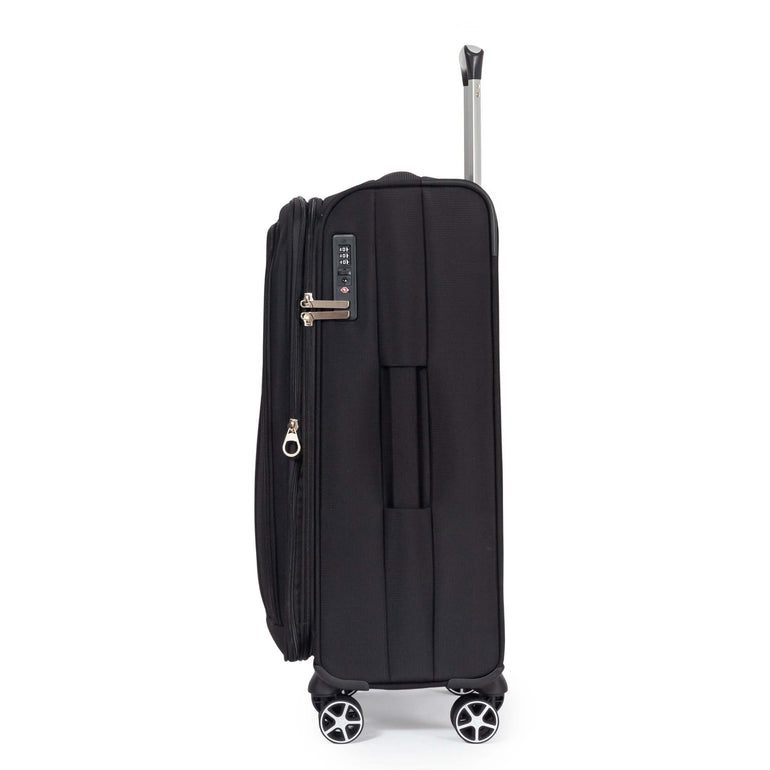Explorer Onyx Expandable 3-Piece Luggage Set