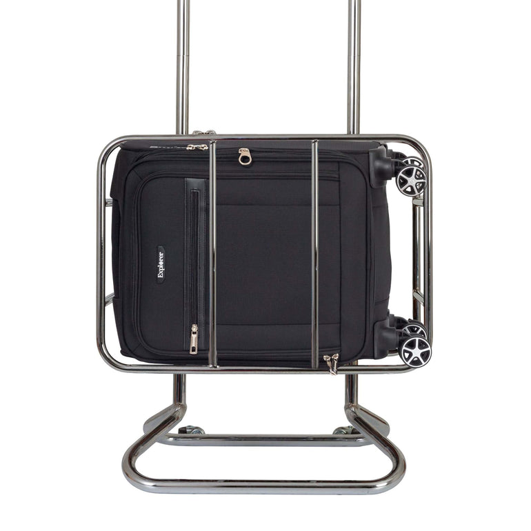 Explorer Onyx Expandable 3-Piece Luggage Set