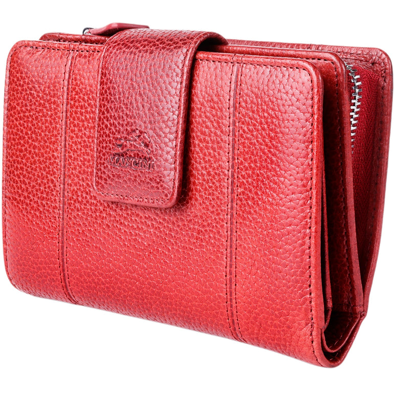 Mancini Fifth Avenue RFID Secure Medium Clutch Wallet