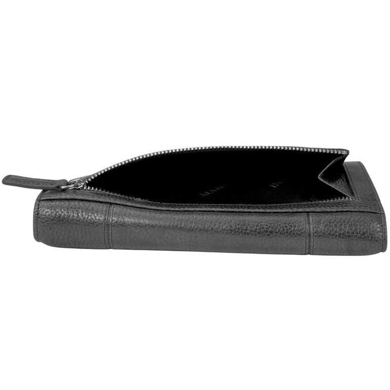Mancini Fifth Avenue RFID Secure Quad Fold Wallet