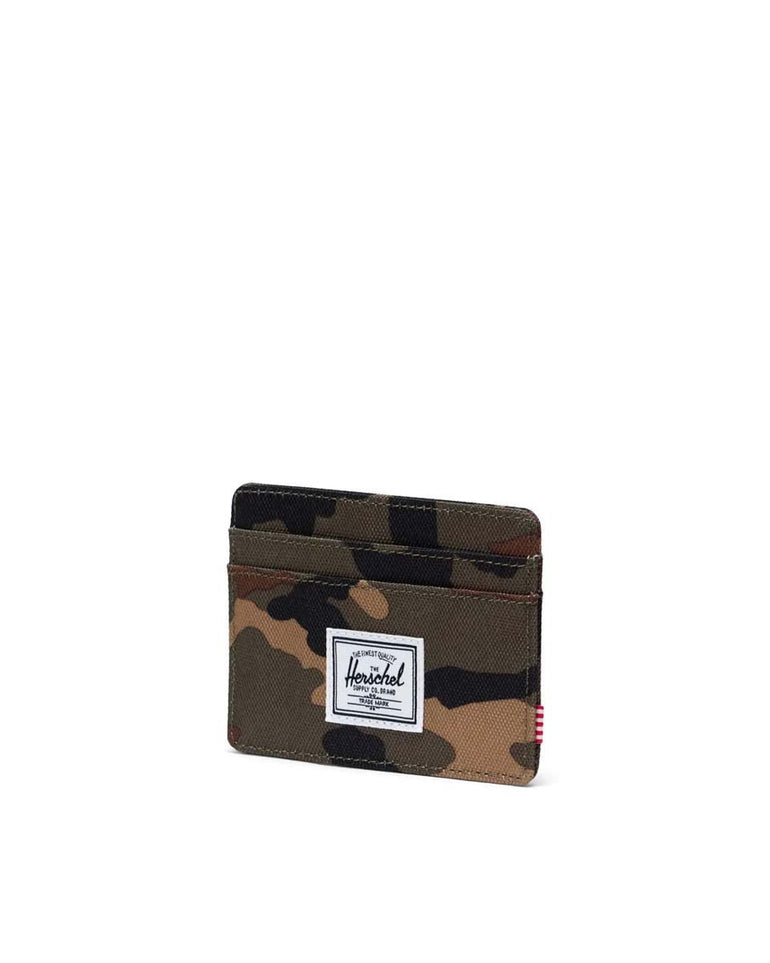 Herschel Charlie Cardholder - Woodland Camo