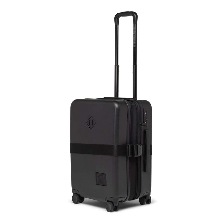 Herschel Heritage Hardshell Large Carry On Expandable Luggage - Black