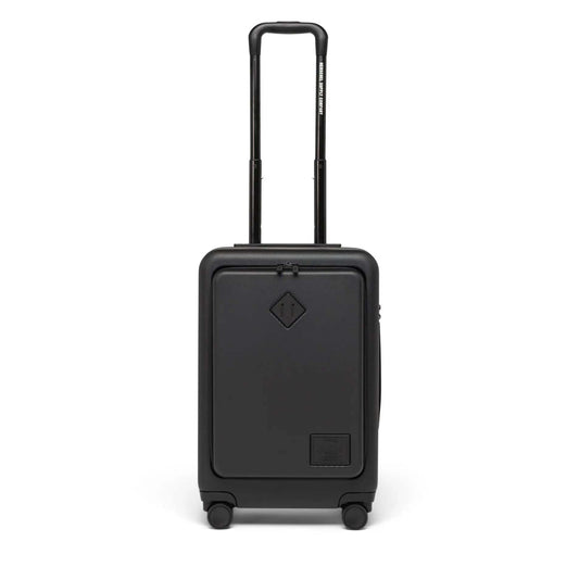 Herschel Heritage Hardshell Pro Large Carry On Luggage - Black