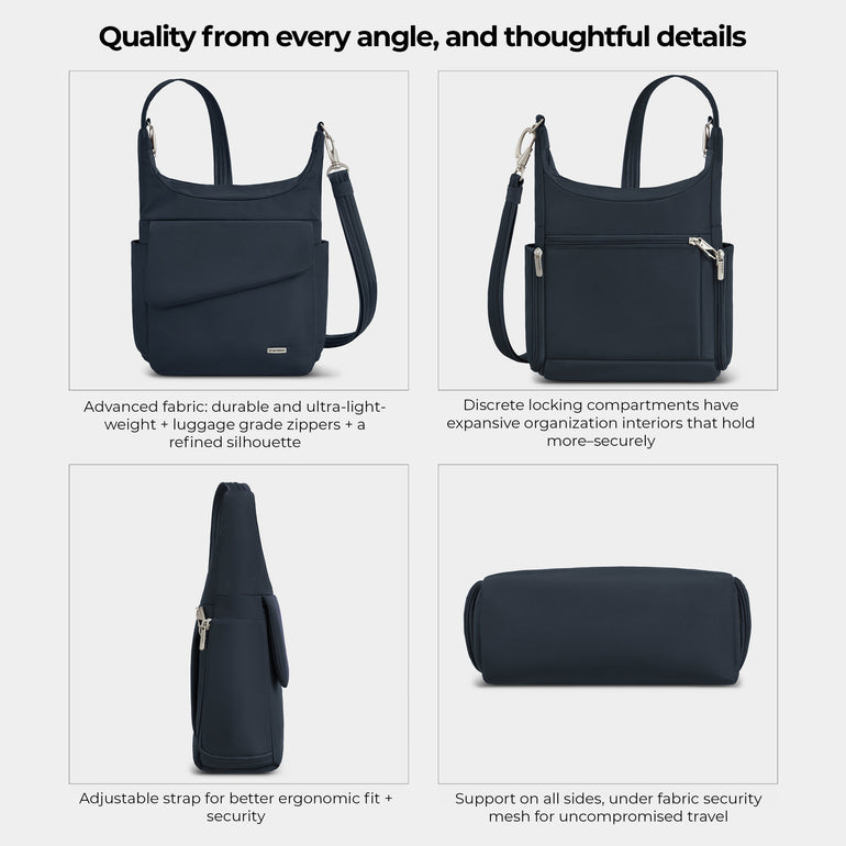 Travelon Anti-Theft Classic Messenger Bag (RFID Blocking)