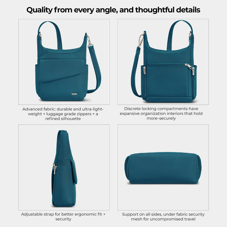 Travelon Anti-Theft Classic Messenger Bag (RFID Blocking)