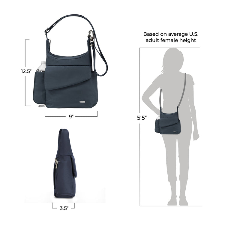 Travelon Anti-Theft Classic Messenger Bag (RFID Blocking)