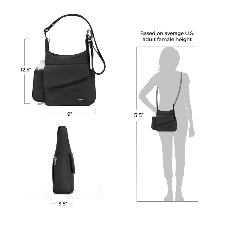 Travelon Anti-Theft Classic Messenger Bag (RFID Blocking)