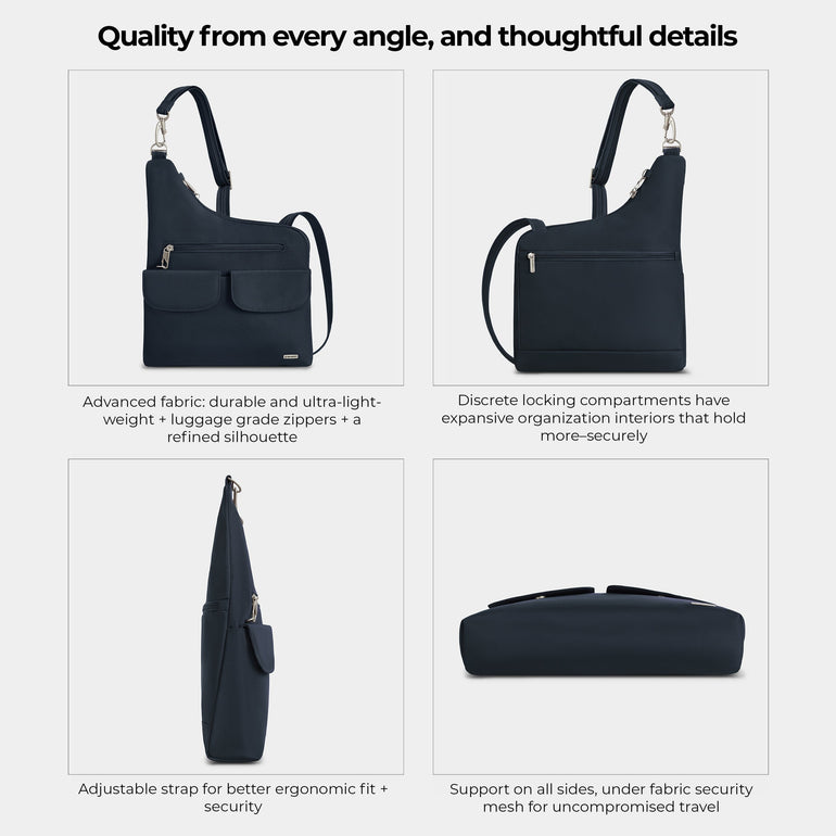 Travelon Anti-Theft Classic Crossbody Bag (RFID Blocking)