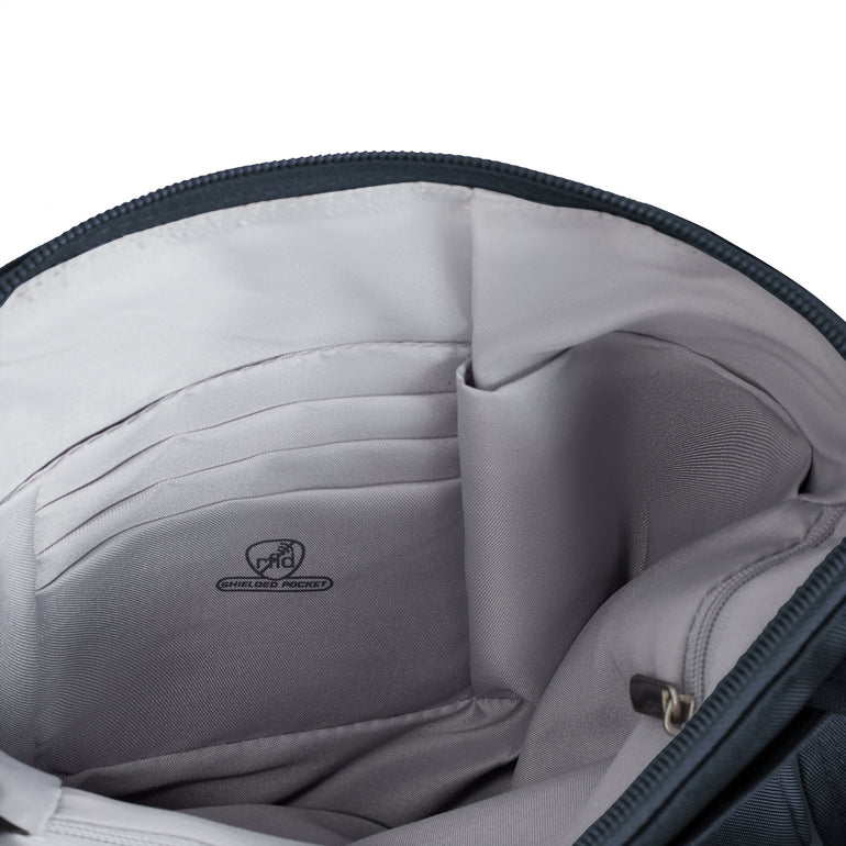 Travelon Anti-Theft Classic Slim Double Zip Crossbody