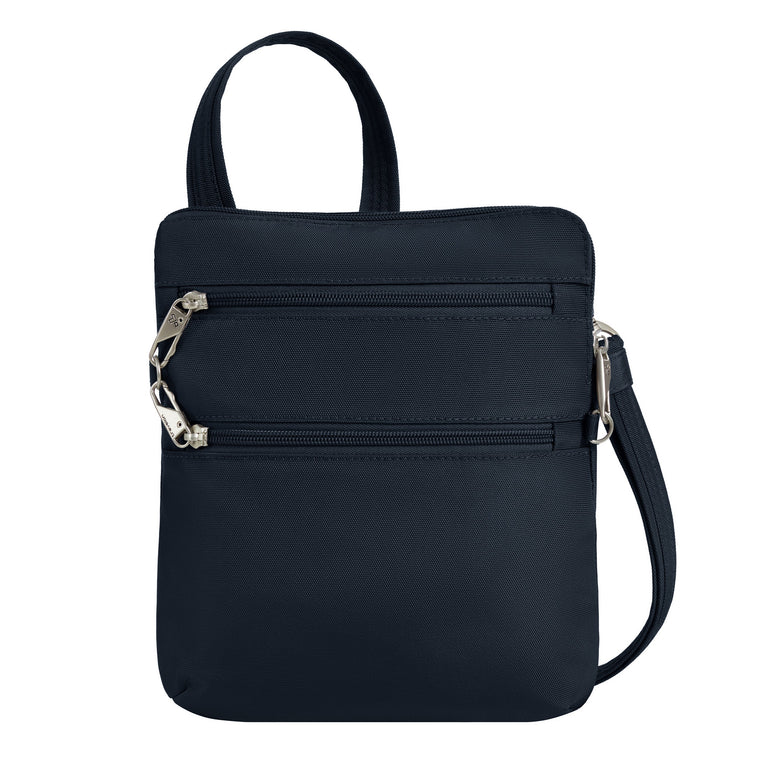 Travelon Anti-Theft Classic Slim Double Zip Crossbody