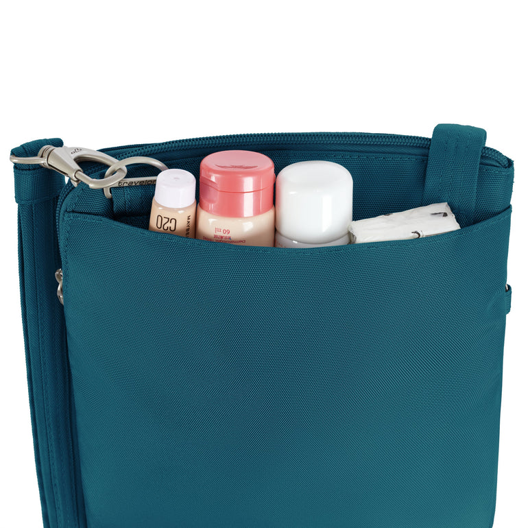 Travelon Anti-Theft Classic Slim Double Zip Crossbody