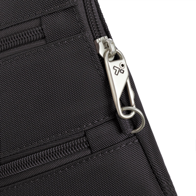 Travelon Anti-Theft Classic Slim Double Zip Crossbody