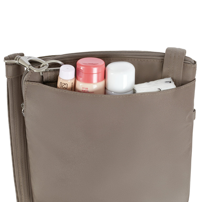 Travelon Anti-Theft Classic Slim Double Zip Crossbody