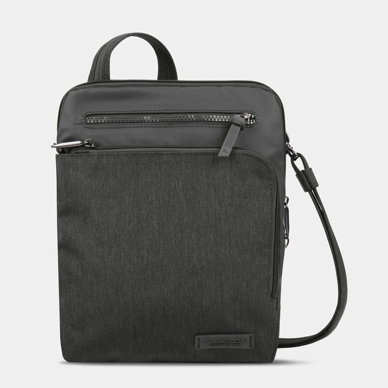Travelon Anti-Theft Metro Small Crossbody Bag - Gray Heather