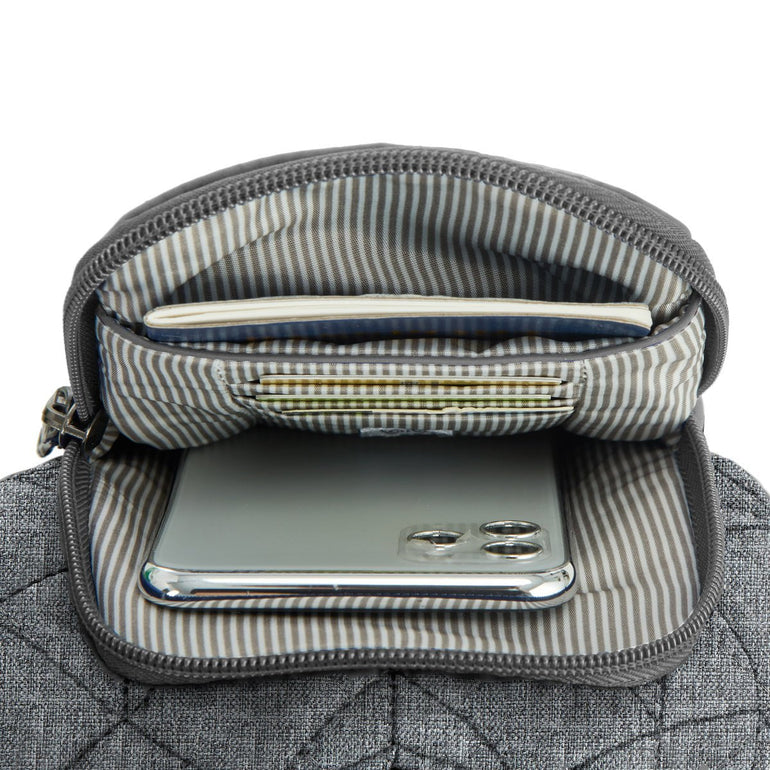 Travelon Anti-Theft Boho Insulated Water Bottle Tote