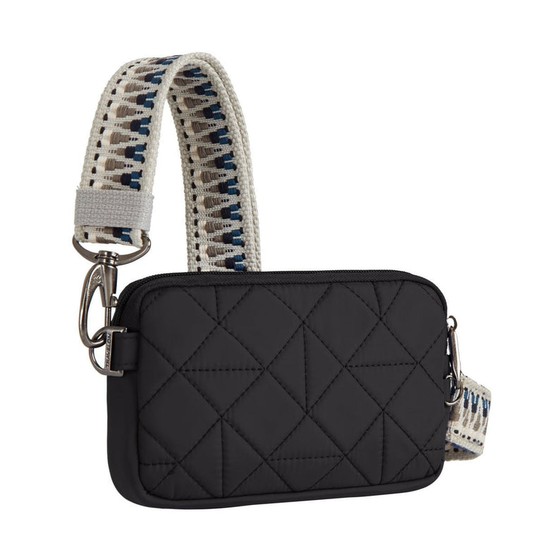 Travelon Anti-Theft Boho Phone Sling - Geo Black