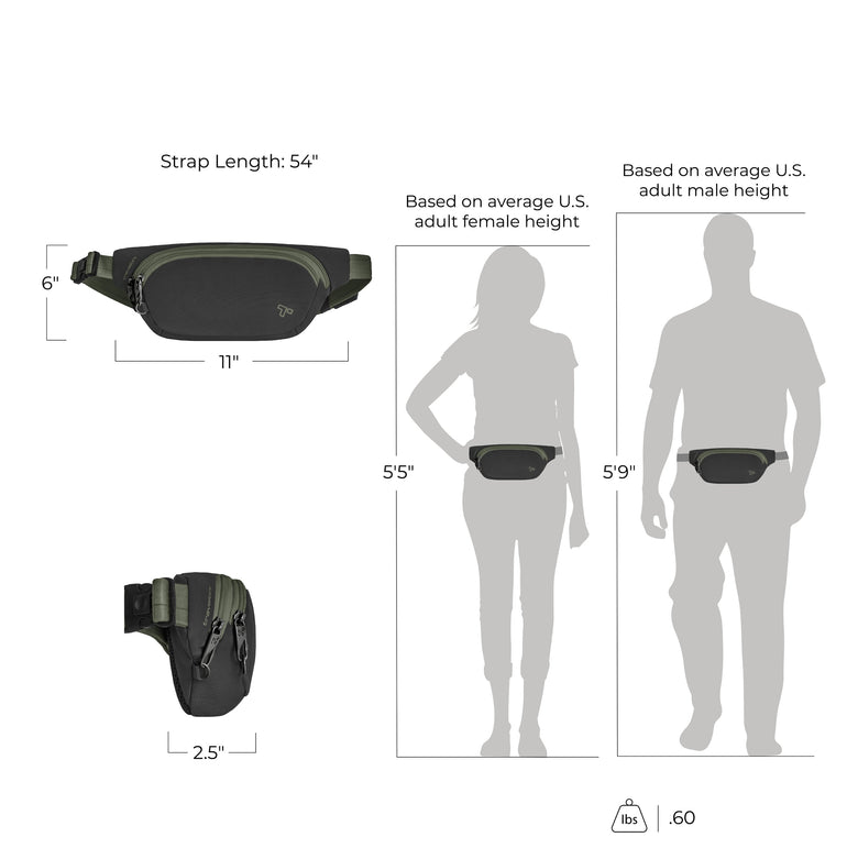 Travelon The Voyages Anti-Theft Waist Pack