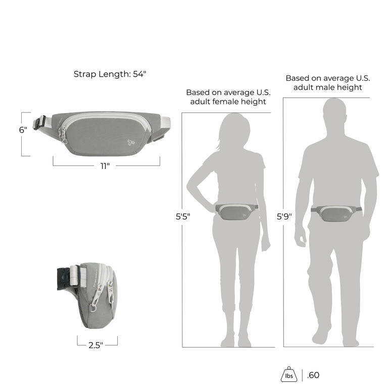 Travelon The Voyages Anti-Theft Waist Pack
