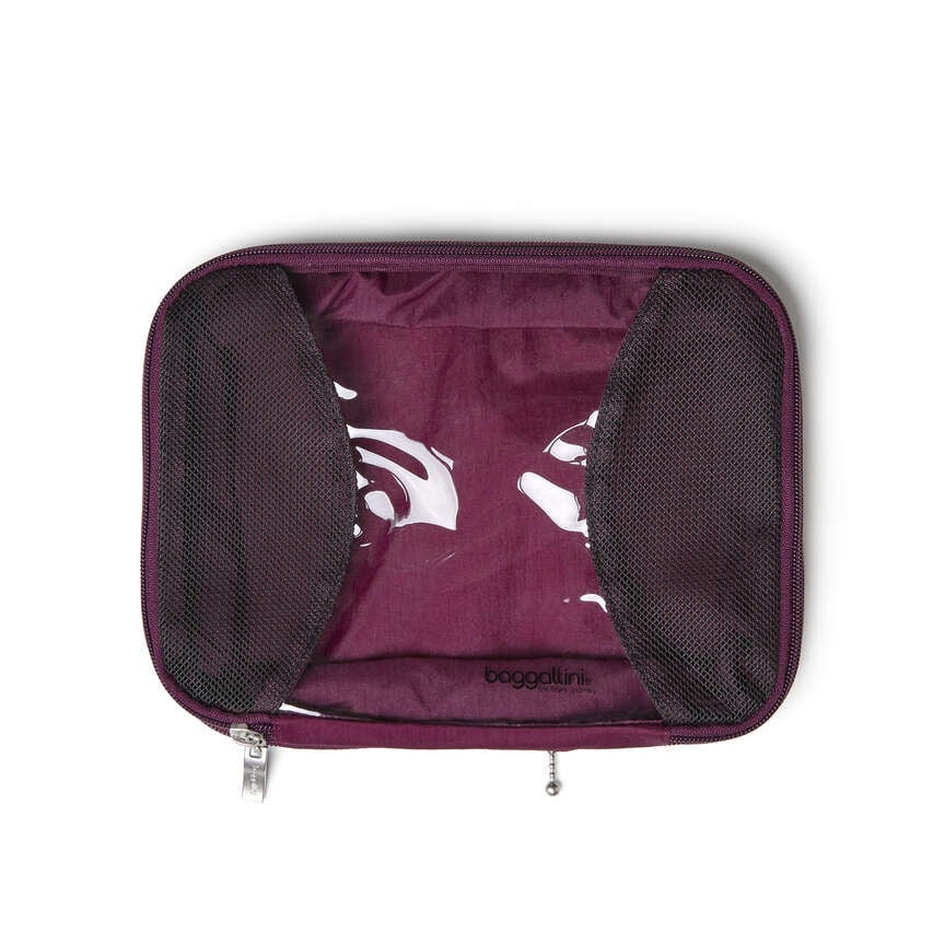 Baggallini Medium Compression Cube - Eggplant