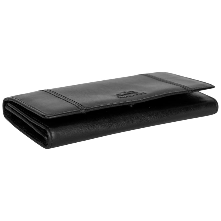 Mancini Pelle D’oro RFID Secure Trifold Wallet