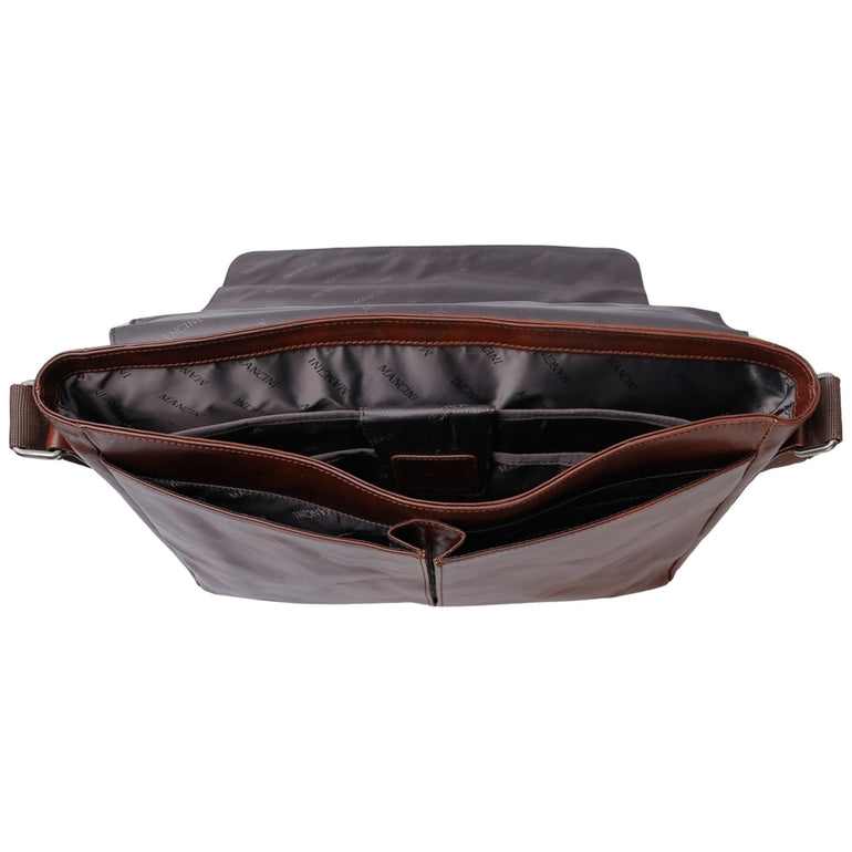 Mancini Pelle D’oro 15” Laptop / Tablet Messenger Bag