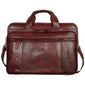 Mancini Pelle D’oro Double Compartment Top Zipper 15.6” Laptop / Tablet Briefcase