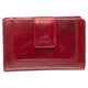 Mancini South Beach RFID Secure Medium Clutch Wallet - Red
