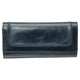 Mancini South Beach RFID Secure Trifold Wallet - Blue